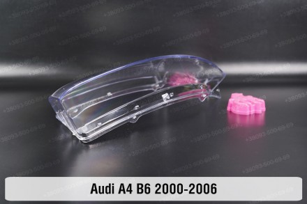 Скло на фару Audi A4 B6 (2000-2006) II покоління ліве.
У наявності скло фар для . . фото 4