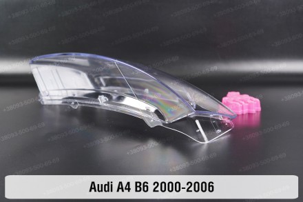 Скло на фару Audi A4 B6 (2000-2006) II покоління ліве.
У наявності скло фар для . . фото 8