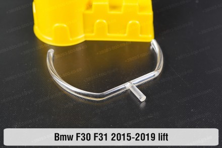 Кольцо световод фары BMW 3 F30 F31 LED (2015-2019) рестайлинг большое внешнее Ic. . фото 3