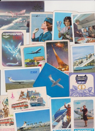 Коллекция календарей СССР с машинами, самолетами, мотоциклами-60х,70х,80х,90х го. . фото 4