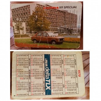 Коллекция календарей СССР с машинами, самолетами, мотоциклами-60х,70х,80х,90х го. . фото 6