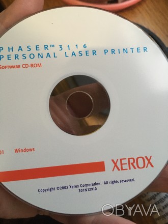 Драйвера для принтера Xerox Phaser 3116.
Диск рабочий не поцарапан, в хорошем с. . фото 1