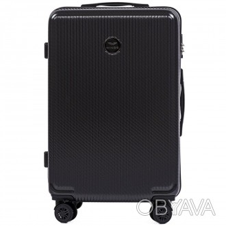
Премиального класса чемодан среднего размера из поликарбоната Wings PC565 серии. . фото 1