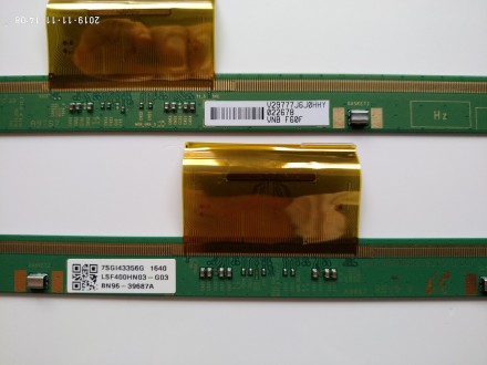Платы сняты с телевизора Samsung UE40K5500BU с механическим повреждением матрицы. . фото 4
