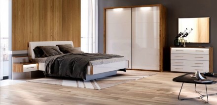 Кровать Asti – одна из наших самых популярных двуспальных кроватей в стиле. . фото 8