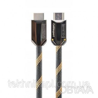 Кабель мультимедийный HDMI to HDMI 2.0m V2.0b Cablexpert (CCBP-HDMIPCC-2M)