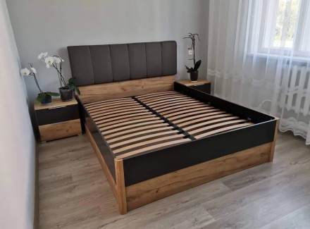  Кровать Рамона – одна из популярных двуспальных кроватей в стиле мод. . фото 2