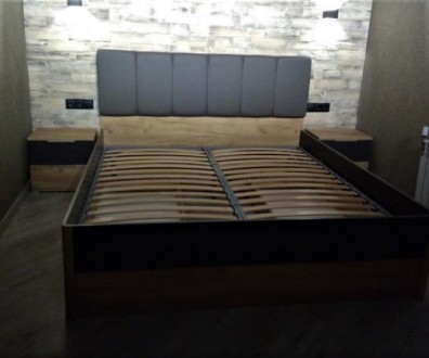  Кровать Рамона – одна из популярных двуспальных кроватей в стиле мод. . фото 5
