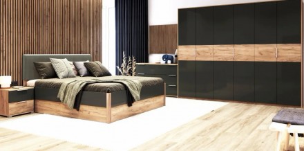  Кровать Рамона – одна из популярных двуспальных кроватей в стиле мод. . фото 12