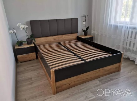  Кровать Рамона – одна из популярных двуспальных кроватей в стиле мод. . фото 1