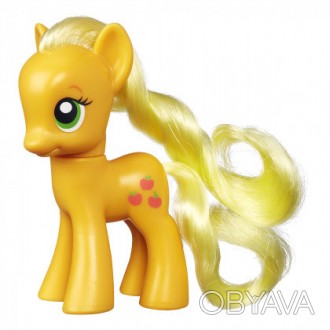 Фигурка пони Эпплджек, 8 см - Applejack, My Little Pony, Friendship is Magic, Ha