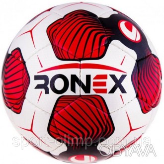 Футбольный мяч 5 размер для улицы тренировочный Ronex CordlySnake Ручной шов Sky. . фото 1