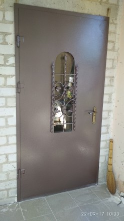 Металлические двери ( 2; 2,5; 3 мм ) с различными видами обшивки ( МДФ-панели, М. . фото 5