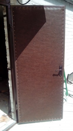Металлические двери ( 2; 2,5; 3 мм ) с различными видами обшивки ( МДФ-панели, М. . фото 10
