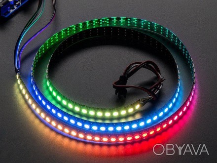 премиумная разноцветная(RGB) лента LED 3528-60 IP20. . фото 1