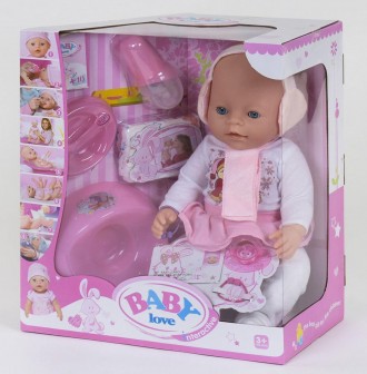 Пупс Baby love (закрывает глазки в положении лежа) арт. 010 В
Кукла Baby Born со. . фото 3