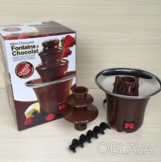 
Chocolate Fondue Fountain Mini - шоколадный фонтан для фондю.
Прибор изготовлен. . фото 1