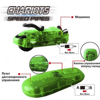 Трубопроводный автотрек Chariots Speed Pipes (37 элементов) - новинка 2018 года!. . фото 6