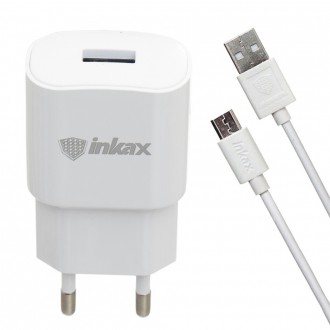 Сетевое зарядное устройство INKAX CD-27 это оригинальное зарядное, которое подхо. . фото 3
