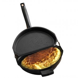 Сковорода омлетница с антипригарным покрытием Folging Omelette Pan
Двойная cково. . фото 3