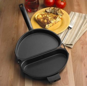 Сковорода омлетница с антипригарным покрытием Folging Omelette Pan
Двойная cково. . фото 5