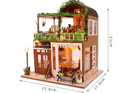  3D Румбокс - это кукольный домик вашей мечты. Вы сможете собрать миниатюрный до. . фото 4