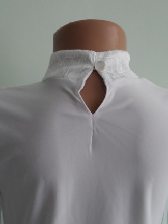 
Гольф для девочки кружевной белый
Белая блузка — обязательный атрибут не только. . фото 4