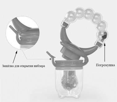Детский ниблер с силиконовой насадкой.Это удобно. В ниблер можно положить не тол. . фото 3