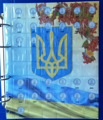 Универсальный альбом, позволяющий собрать коллекцию разменных монет Украины, учи. . фото 8