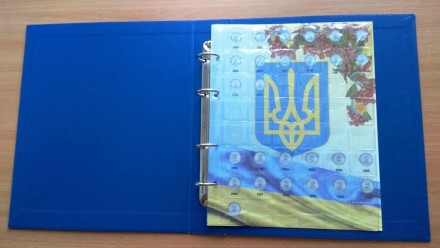 Универсальный альбом, позволяющий собрать коллекцию разменных монет Украины, учи. . фото 2