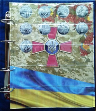 Универсальный альбом, позволяющий собрать коллекцию разменных монет Украины, учи. . фото 4