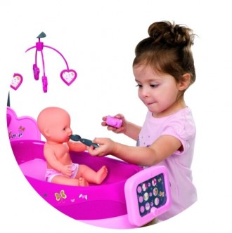 Игровой центр Baby Nurse для ухода за куклой с пупсиком Smoby ‒ интерактивная иг. . фото 3