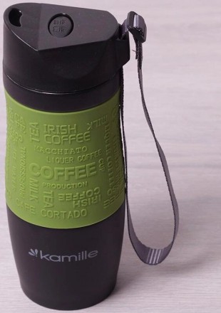  Термокружка Kamille Coffee - создана специально для людей с активным образом жи. . фото 3