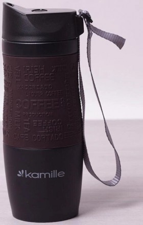  Термокружка Kamille Coffee - создана специально для людей с активным образом жи. . фото 4