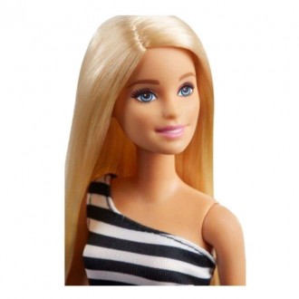 Кукла в винтажном платье Barbie всегда выглядит трендово. Топ на одно плечо и юб. . фото 5