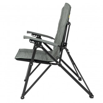 Имея четыре уровня наклона спинки, кресло Bo-Camp Stanwix будет весьма удобным к. . фото 6