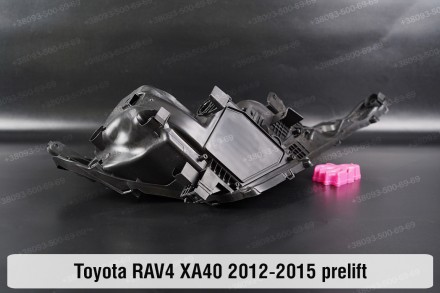 Новый корпус фары Toyota RAV4 XA40 (2012-2015) IV поколение дорестайлинг левый.В. . фото 6