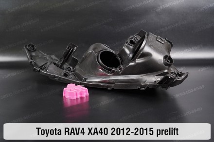Новый корпус фары Toyota RAV4 XA40 (2012-2015) IV поколение дорестайлинг левый.В. . фото 4