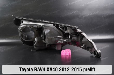 Новый корпус фары Toyota RAV4 XA40 (2012-2015) IV поколение дорестайлинг левый.В. . фото 5