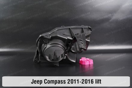 Новый корпус фары Jeep Compass MK49 (2011-2016) I поколение рестайлинг левый.В н. . фото 6