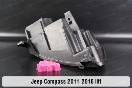 Новый корпус фары Jeep Compass MK49 (2011-2016) I поколение рестайлинг левый.В н. . фото 8