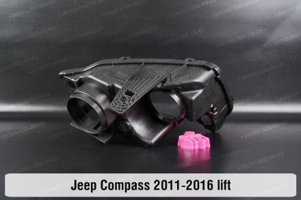 Новый корпус фары Jeep Compass MK49 (2011-2016) I поколение рестайлинг левый.В н. . фото 3