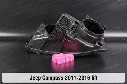 Новый корпус фары Jeep Compass MK49 (2011-2016) I поколение рестайлинг левый.В н. . фото 7