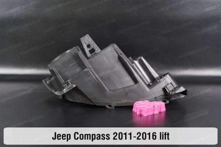 Новый корпус фары Jeep Compass MK49 (2011-2016) I поколение рестайлинг левый.В н. . фото 5