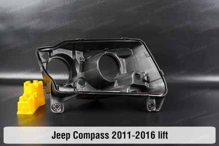 Новый корпус фары Jeep Compass MK49 (2011-2016) I поколение рестайлинг правый.В . . фото 2