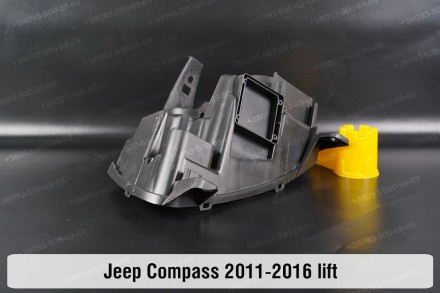 Новый корпус фары Jeep Compass MK49 (2011-2016) I поколение рестайлинг правый.В . . фото 11