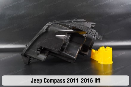 Новый корпус фары Jeep Compass MK49 (2011-2016) I поколение рестайлинг правый.В . . фото 10