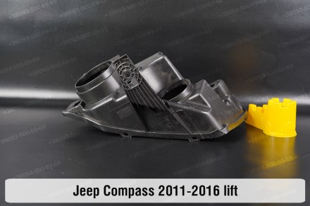 Новый корпус фары Jeep Compass MK49 (2011-2016) I поколение рестайлинг правый.В . . фото 8