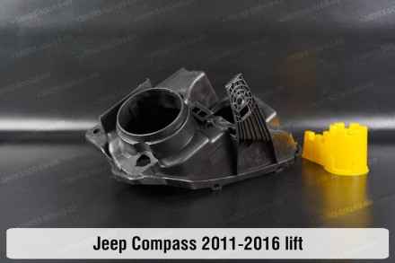 Новый корпус фары Jeep Compass MK49 (2011-2016) I поколение рестайлинг правый.В . . фото 3