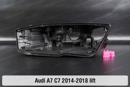Новий корпус фари Audi A7 C7 (2014-2018) I покоління рестайлінг лівий.
У наявнос. . фото 2